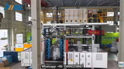 JWELL Machinery Palllet Blow Molding Machine (Video)